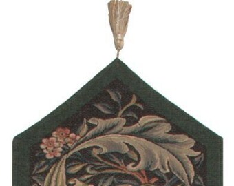William Morris Green Tapestry Table Runner