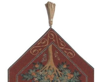 Orange Tree II Large Tapestry Table Runner