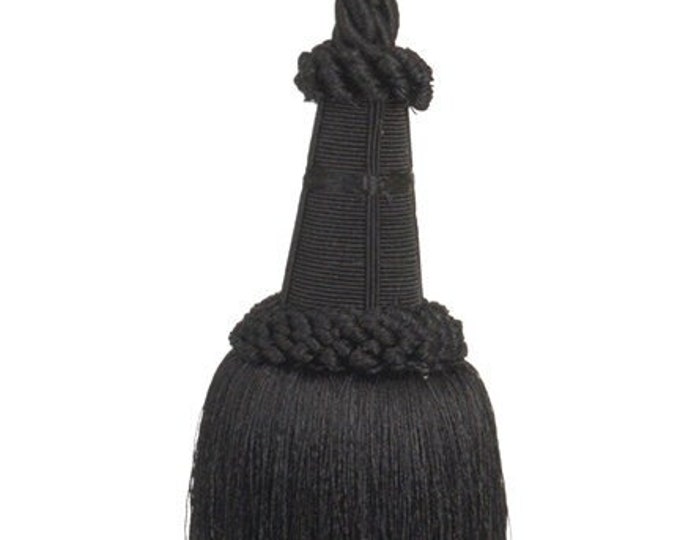 Chelsea Black Tapestry Tassels