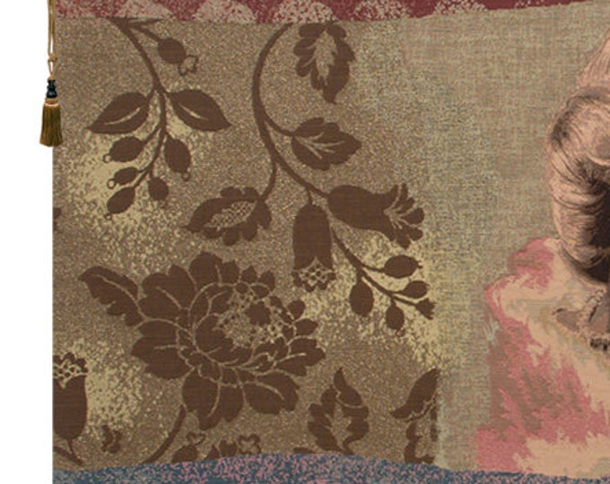 Marilyn Monroe Italian Jacquard Woven Tapestry Wall Hanging Art Decor 25x56 Inch