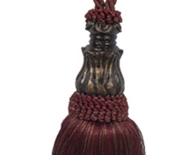 Elegance Burgundy Tapestry Tassels