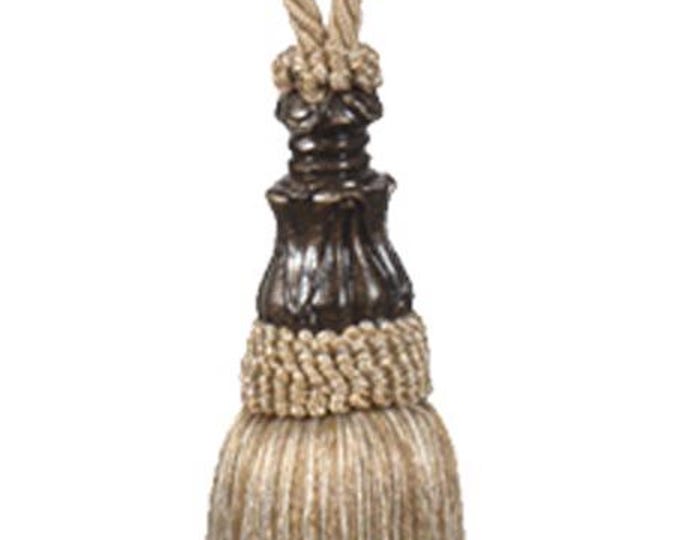 Elegant Beige Tapestry Tassels: Decorative Curtain Tiebacks & Wall Hanging Accessories for Home Decor