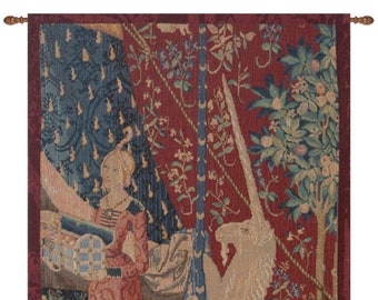 Jeune Fille Au Coffret European Wall Tapestry