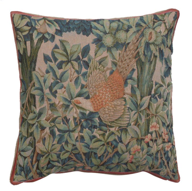 morris art, morris gift,william morris art, chrismas gift, pillow cover, tapestry pillow cover,18x18 inch cushion cover, 18x18 inch tapestry pillow cover