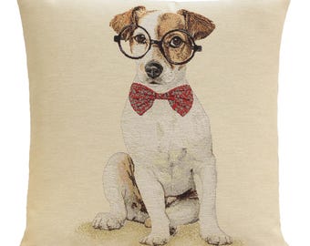 Ricardo the Dog Tapestry Cushion Cover - Decorative Pillow Case for Couch Sofa Home Decor