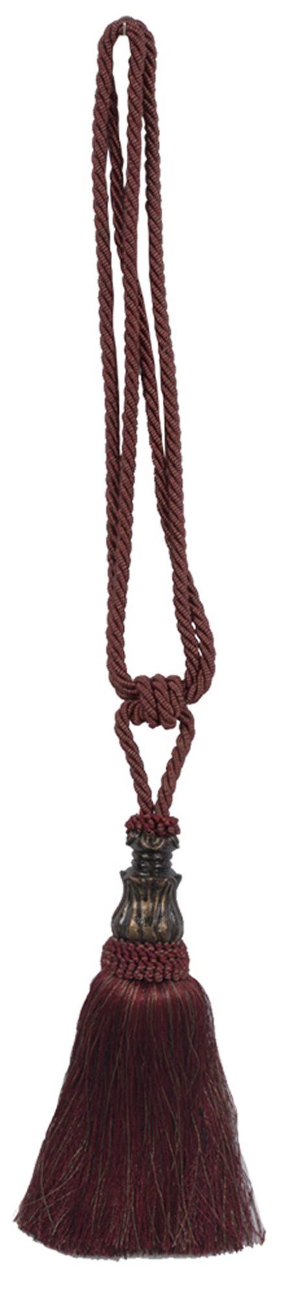 Elegance Burgundy Tapestry Tassels