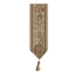 William Morris Tree of Life Bell Pull Jacquard Woven Floral Arts Crafts Wall Decor