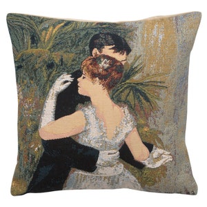 Degas Danse Tapestry Cushion Cover: Jacquard Woven Pillow, 18x18