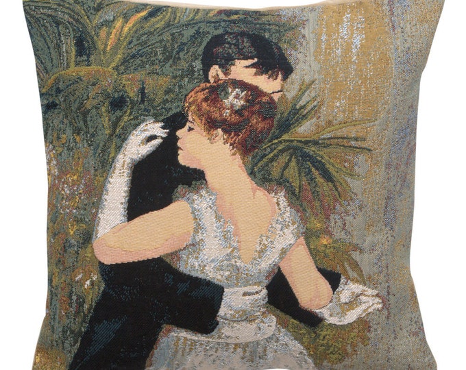 Degas Danse Tapestry Cushion Cover: Jacquard Woven Pillow, 18x18