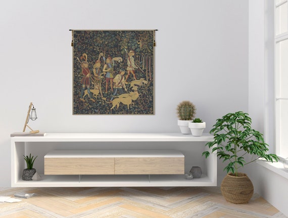 Tapisserie Combats de Tétras/ Décoration murale/ tapisseri Tapisserie Combats de Tétras/ Décoration murale/ tapisseri