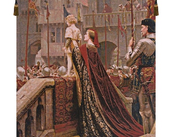 Little Prince European Wall Tapestry - Historical Painting Jacquard Wall Décor Art - Decorative Wall Hanging - Medieval Tapestry Wall Art