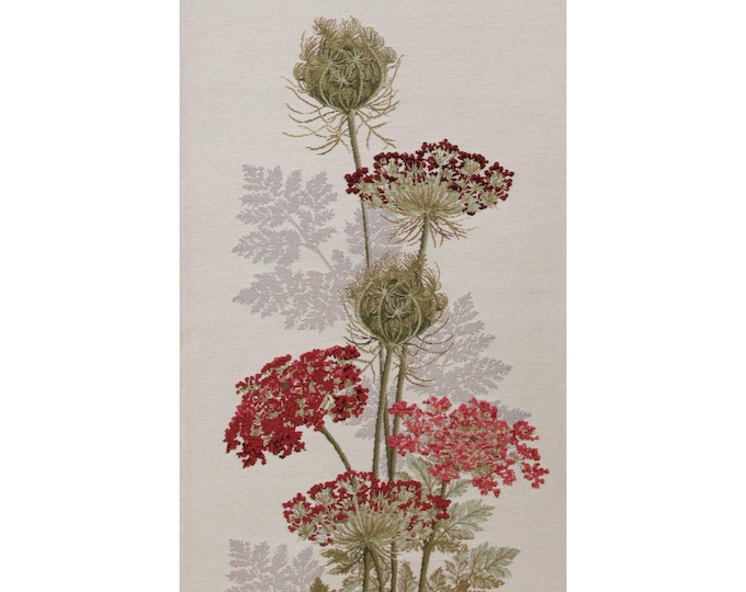 The Umbels Table Runner - Modern Floral Dining Decor for Kitchen Farmhouse Wedding Events