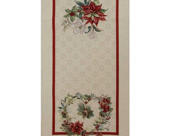 Nathalie Table Runner - Elegant Dining Room Decor for Kitchen, Holiday Celebrations & Home Styling