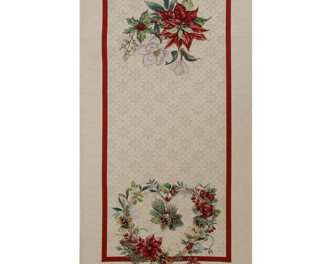 Nathalie Table Runner - Elegant Dining Room Decor for Kitchen, Holiday Celebrations & Home Styling
