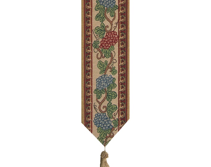 Wine Merchants I Tapestry Bell Pull – Gobelin Woven Wall Hanging – Medieval Decorative Tapestry