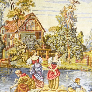 Francois Boucher Rococo European Jacquard Woven Wall Tapestry Luxury French Home Decor image 2