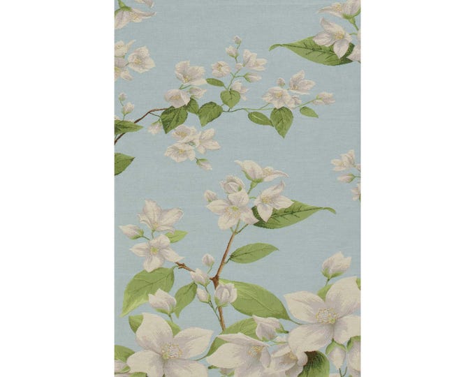 Jasmine Table Runner - Elegant Floral Dining Decor for Wedding Kitchen Centerpiece