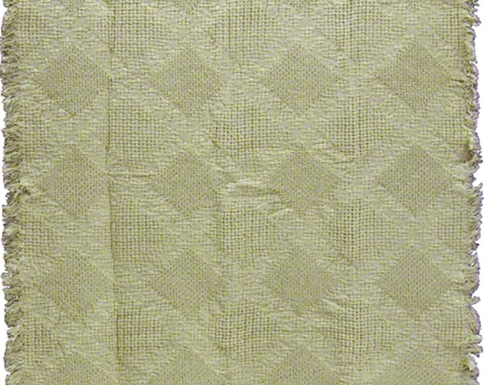 Fancy Diamonds Natural  Tapestry Throw