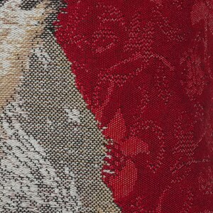Yellow Labrador Tapestry Cushion Cover: Belgian Jacquard Woven Pillow (16x16 inch) image 10