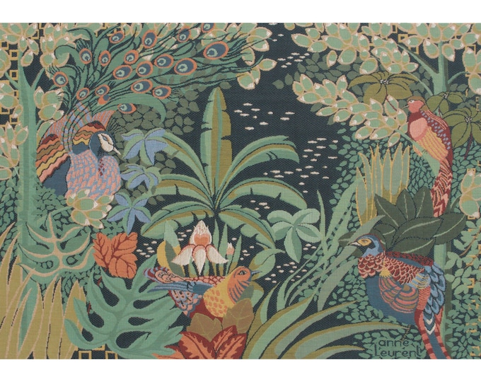 William Morris Jungle Birds European Tapestry - Decorative Woven Jacquard Wall Art Hanging
