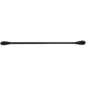 Vintage Black Feather Tapestry Rod: Adjustable Wall Decor for Elegant Home Styling