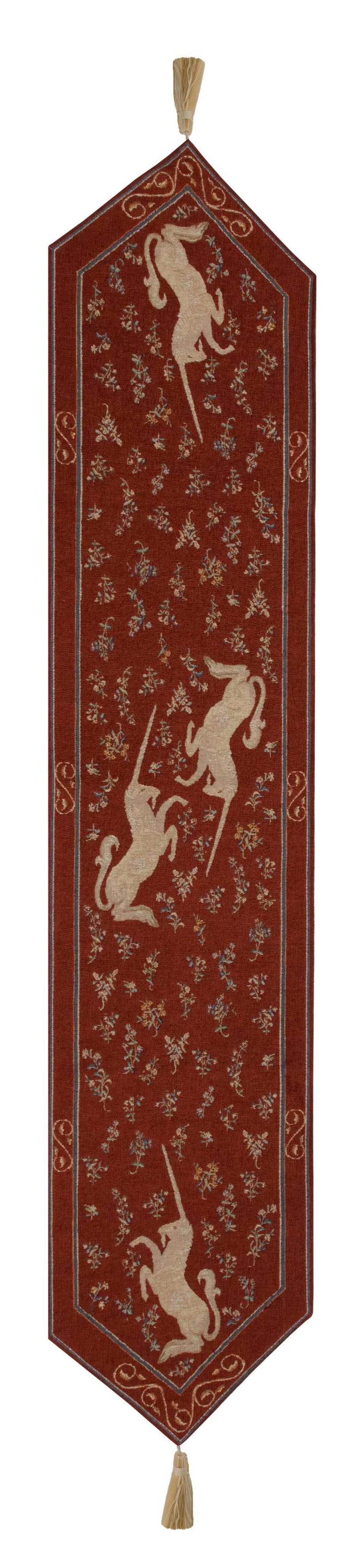 BelgianWallTapestry Unicorn Table Runner - Thumbnail 2