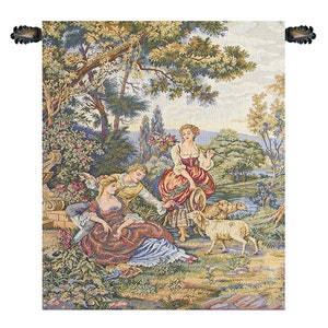 Pastorella Tapestry: Italian Jacquard Woven Wall Hanging