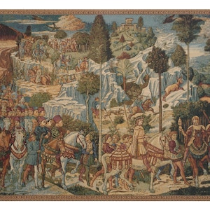 Chapel of the Magi Tapestry: Italian Renaissance Woven Wall Art