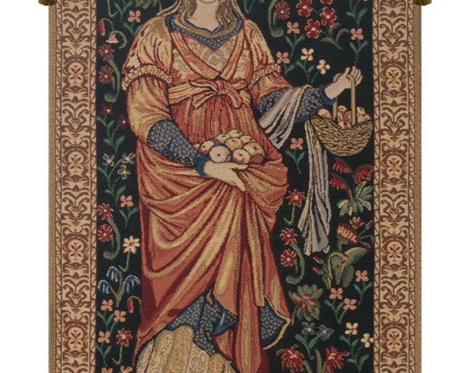 Pomona Belgian Tapestry: William Morris Mille Fleurs Wall Art