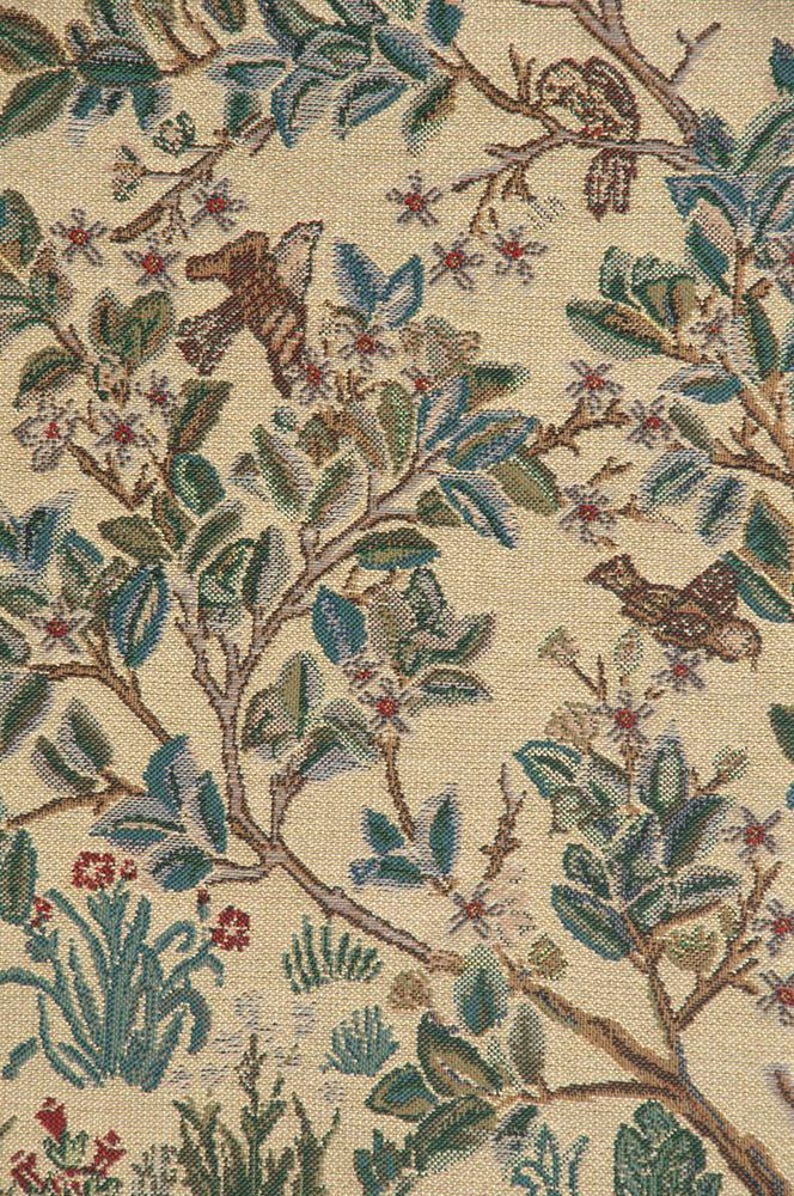 William Morris Tree of Life Tapestry Wall Hanging Belgian Woven Floral ...
