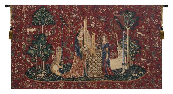 Lady and Unicorn Tapestry: Medieval European Wall Hanging