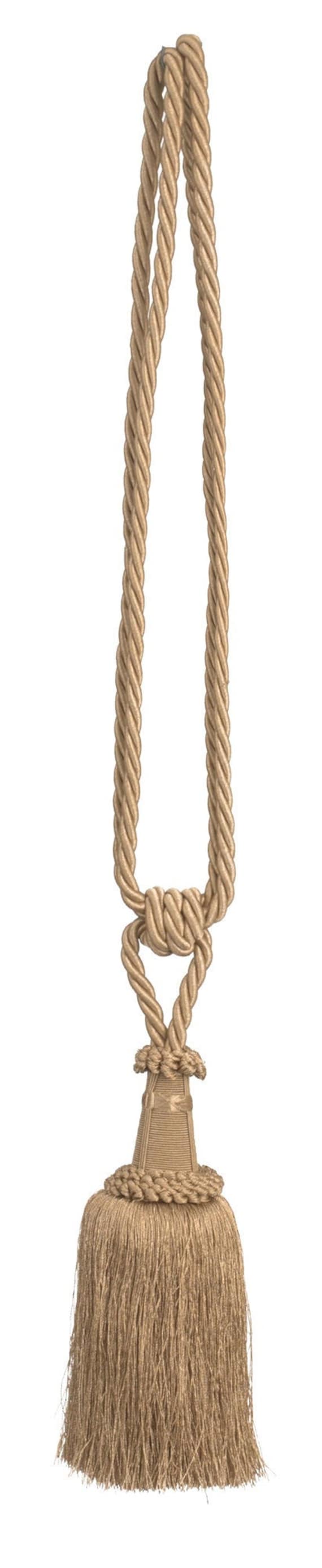 Chelsea Beige Tapestry Tassels