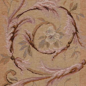 Geweven tafelloper met bloemenjacquard Frans tapijt met kwastjes 14 x 72 inch afbeelding 6