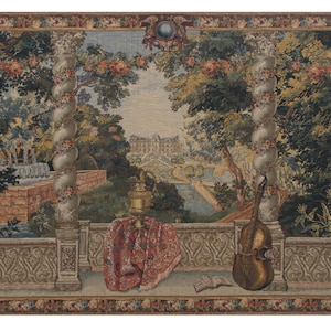 Europäischer dekorativer Wandteppich von Regione d&#39;Enghien - Jacquard gewebter Wandteppich - Belgischer Wandteppich - Wandbehang für Wohnkultur