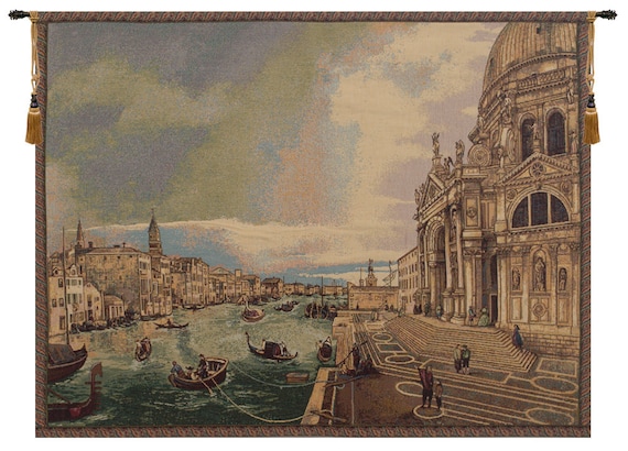La Salute Venice Tapestry: Italian Woven Wall Art