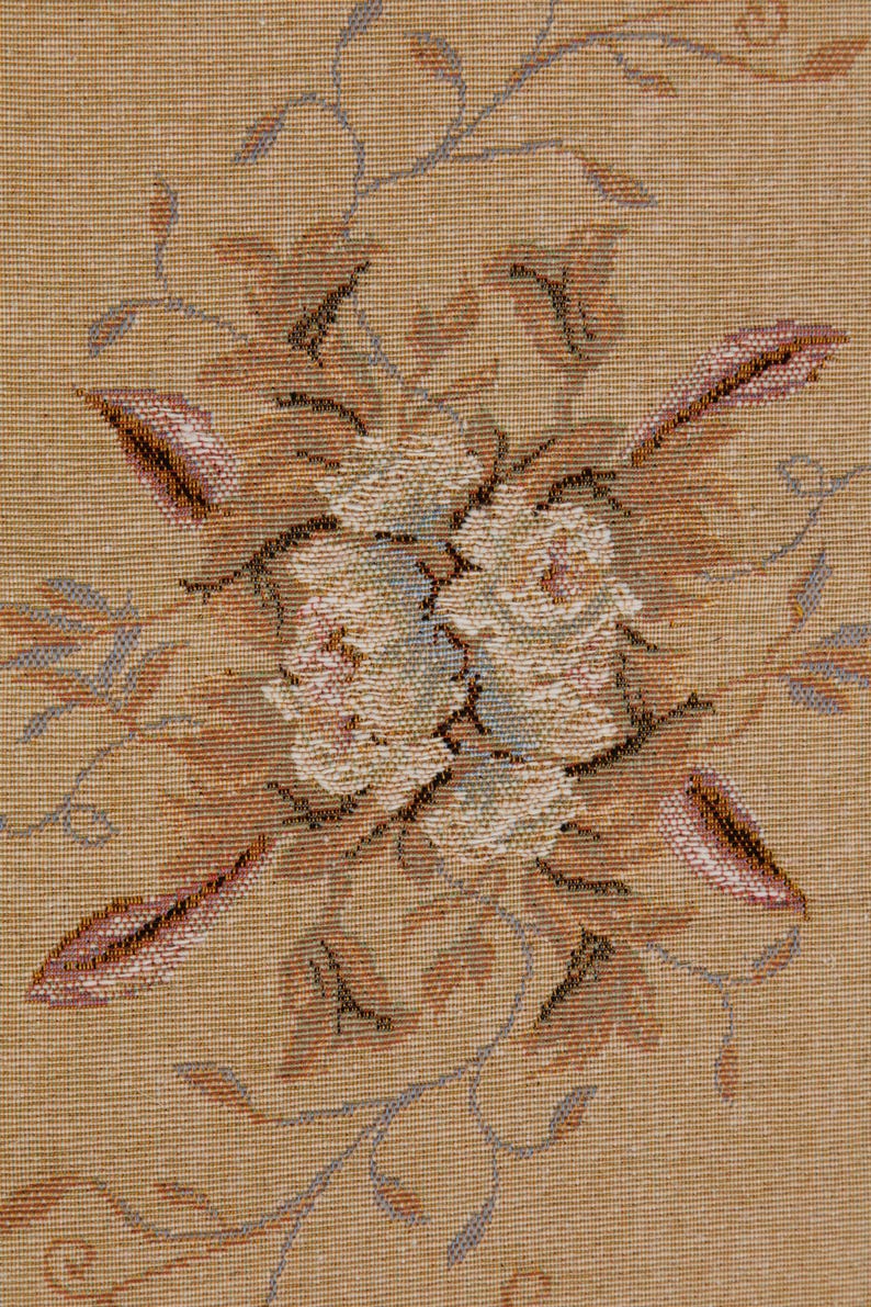 Geweven tafelloper met bloemenjacquard Frans tapijt met kwastjes 14 x 72 inch afbeelding 5