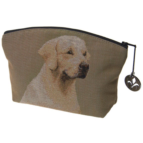 Elegant Hand-Woven Belgian Labrador Tapestry Purse 6x9 inch - Stylish Dog-Themed Fashion Accessory