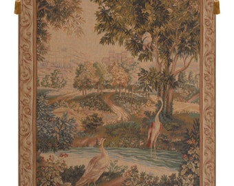 Verdure Aux Oiseaux I European Wall Tapestry