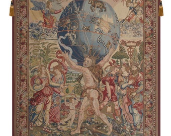 Hercules European Wall Tapestry - Unique Wall Tapestry Hangings - Woven Decorative Wall Hanging for Home Decoration