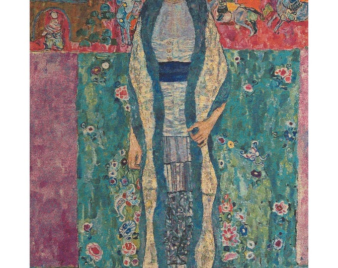 Klimt's Adele Bloch-Bauer Tapestry: European Wall Hanging Art