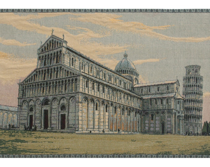 Duomo Pisa Tapestry: Italian Cathedral Wall Decor (12x19 inch)