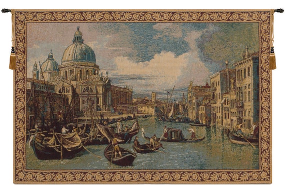 Saint Mary of Health Tapestry: Grand Canal Woven Wall Art