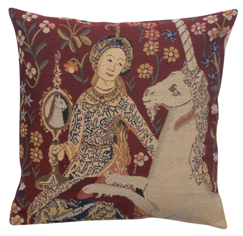 Sight Lady and the Unicorn Cushion Cover