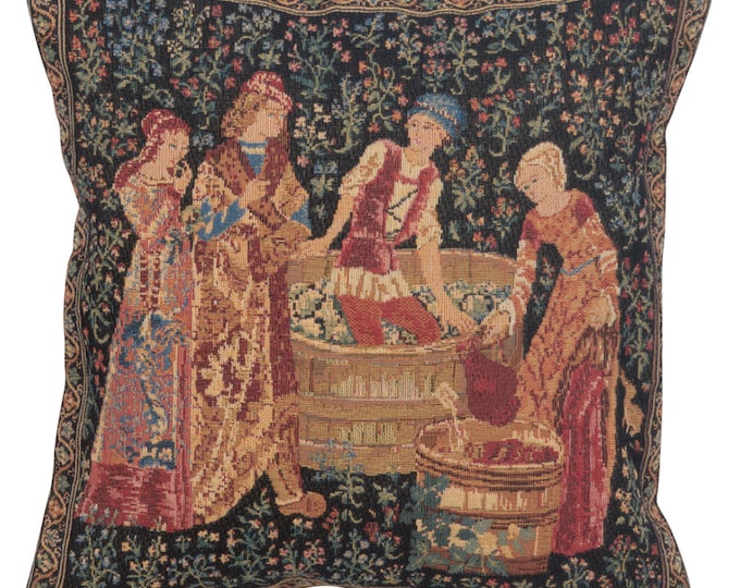 Monet's Giverny Tapestry: French Impressionist Lily Pond Woven Wall Art