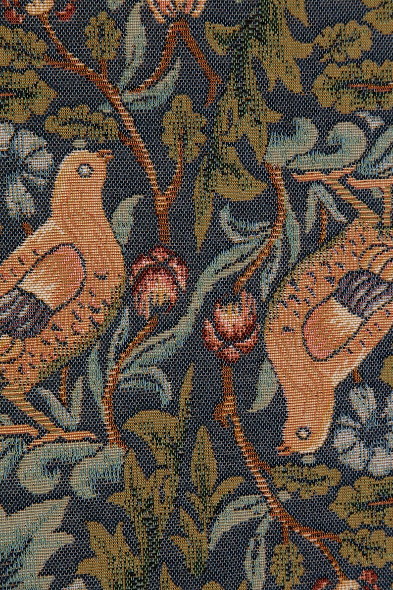 William Morris Jacquard Table Runner: Brother Rabbit Design, Woven in ...