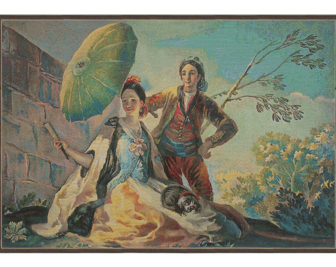 Goya Tapestry: Quitasol Belgian Woven Wall Art (26x38 inch)