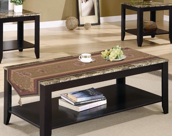 Josephine Light Large Tapestry Table Runner  14x70 Jacquard Woven European Tapestry Table Décor | Neutral Colors Floral