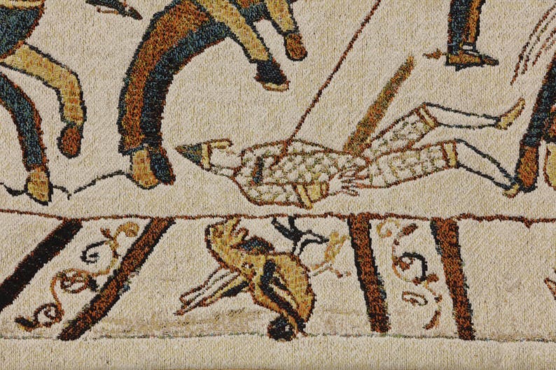 Bayeux the Battle of Hastings European Wall Tapestry - Etsy