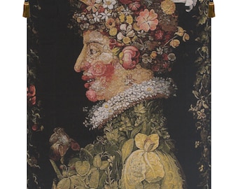 Printemps Lente Spring European Decorative Wall Tapestry - Fine Art Wall Hanging - Belgian Wall Tapestry - Woven jacquard Wall Decor Art
