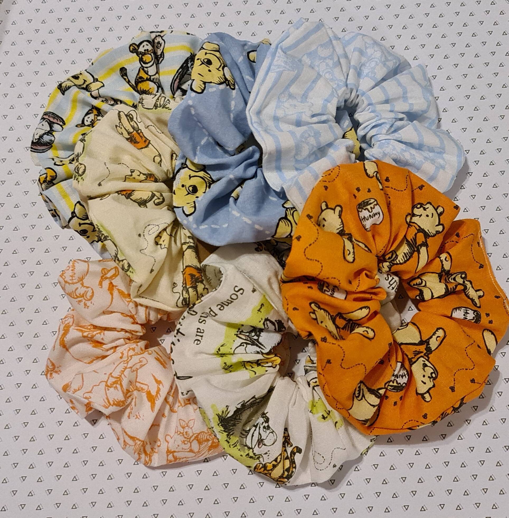WINNIE THE POOH Handmade Scrunchie  - 7 Designs - Pooh Bear, Tigger, …